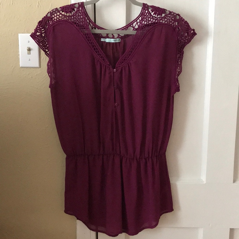 Small Peplum Blouse
